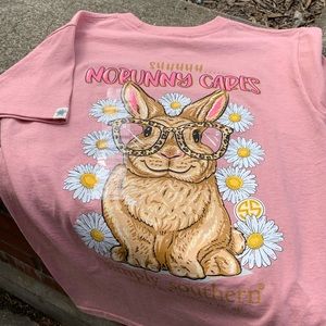Simply Southern Youth NoBunny Cares Short Sleeve Tee